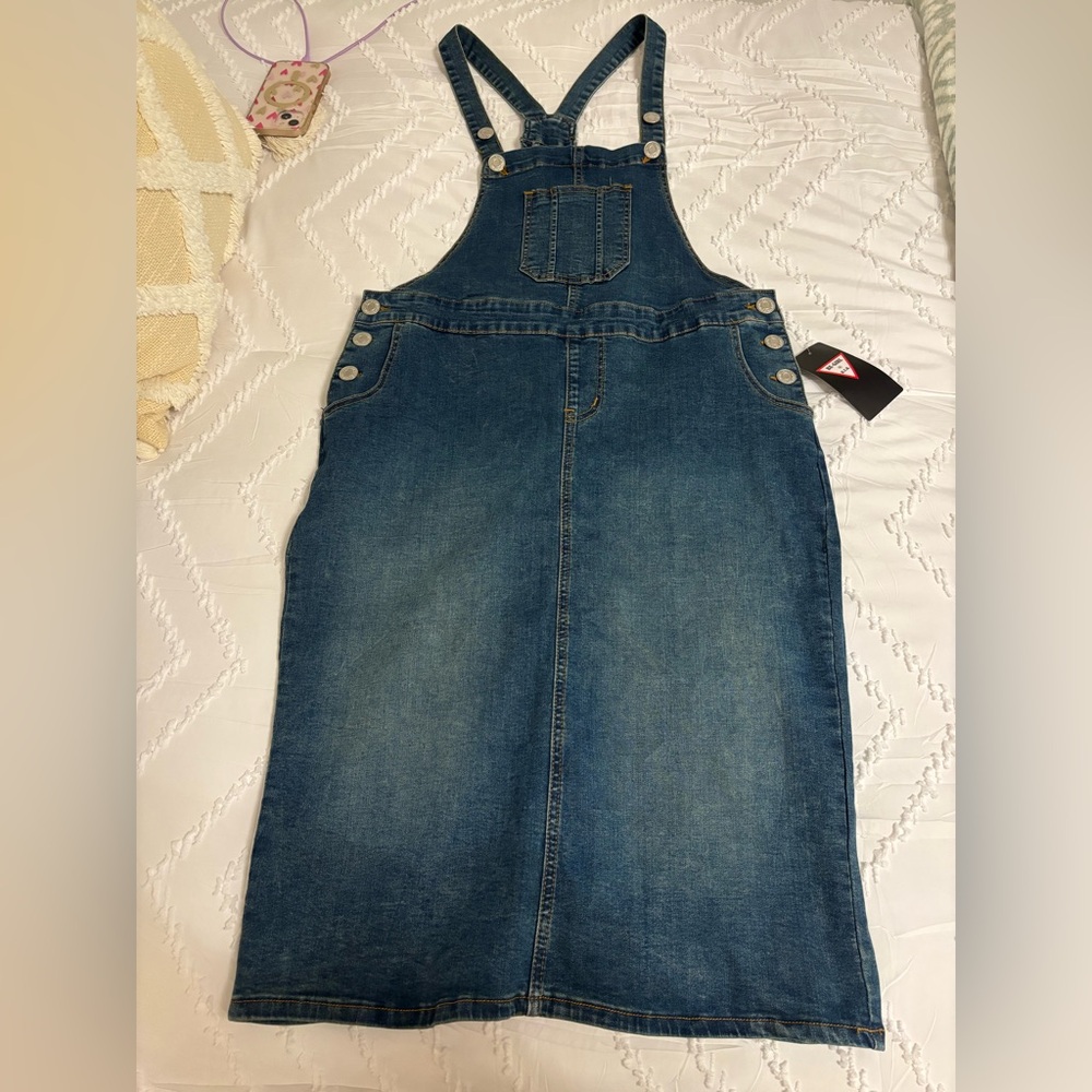 Denim Overall Dress